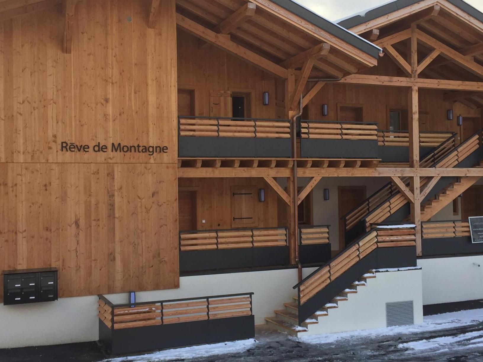 Appartement Reve De Montagne Samoëns Exterior foto