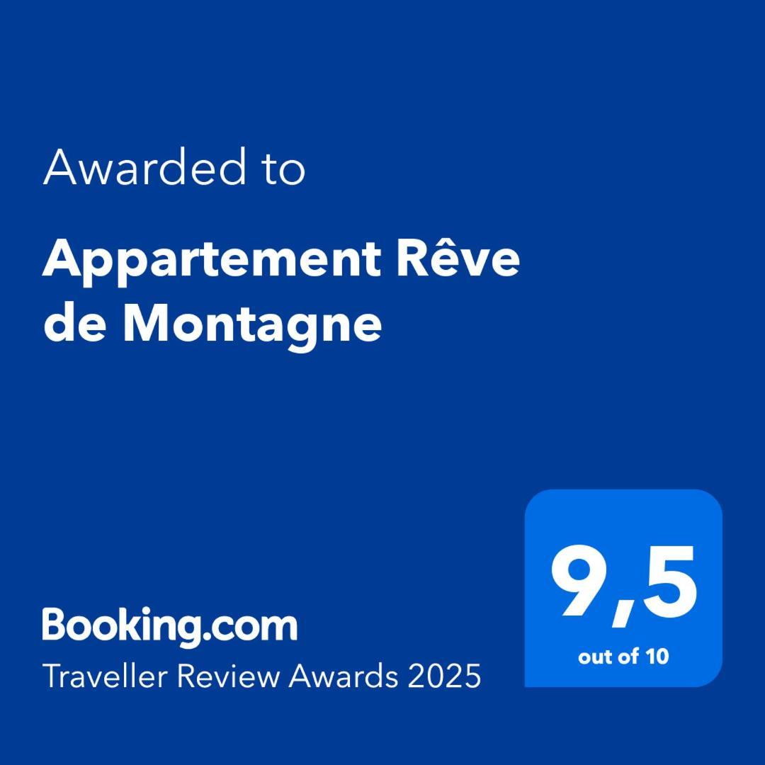 Appartement Reve De Montagne Samoëns Exterior foto